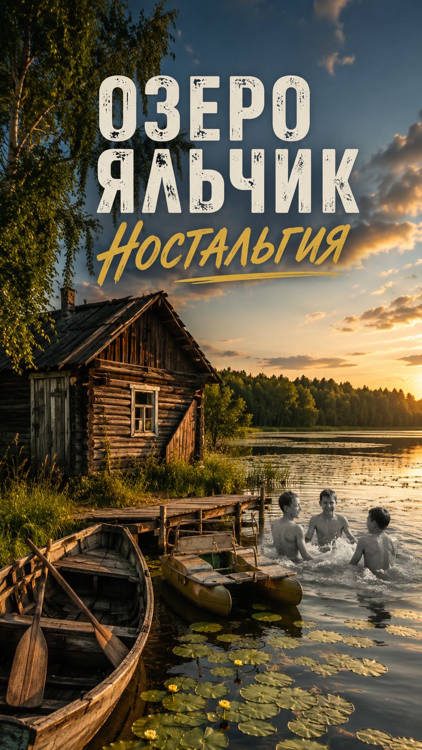 Воспоминания о тур базе Кугу Ер на озере Яльчик в Марий Эл