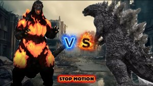 Легендарная Годзилла 2021 VS Хейсей Годзилла 1995
 | STOP MOTION(Анимация)💥