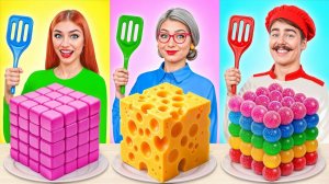 Кулинарный Челлендж# Я против Бабушки # Сумасшедшие Лайфхаки и Рецепты Multi DO Challenge