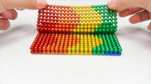 Как построить миниатюрный дом с баскетбольной площадкой на крыше, крытым бассейном-инфинити и радужн