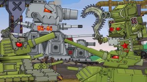 Третья линия обороны : VK-44 vs Советские монстры — Мультики про танки