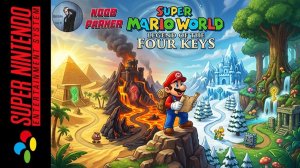 Super Mario World Legend of the Four Keys SNES Ретро Аркада