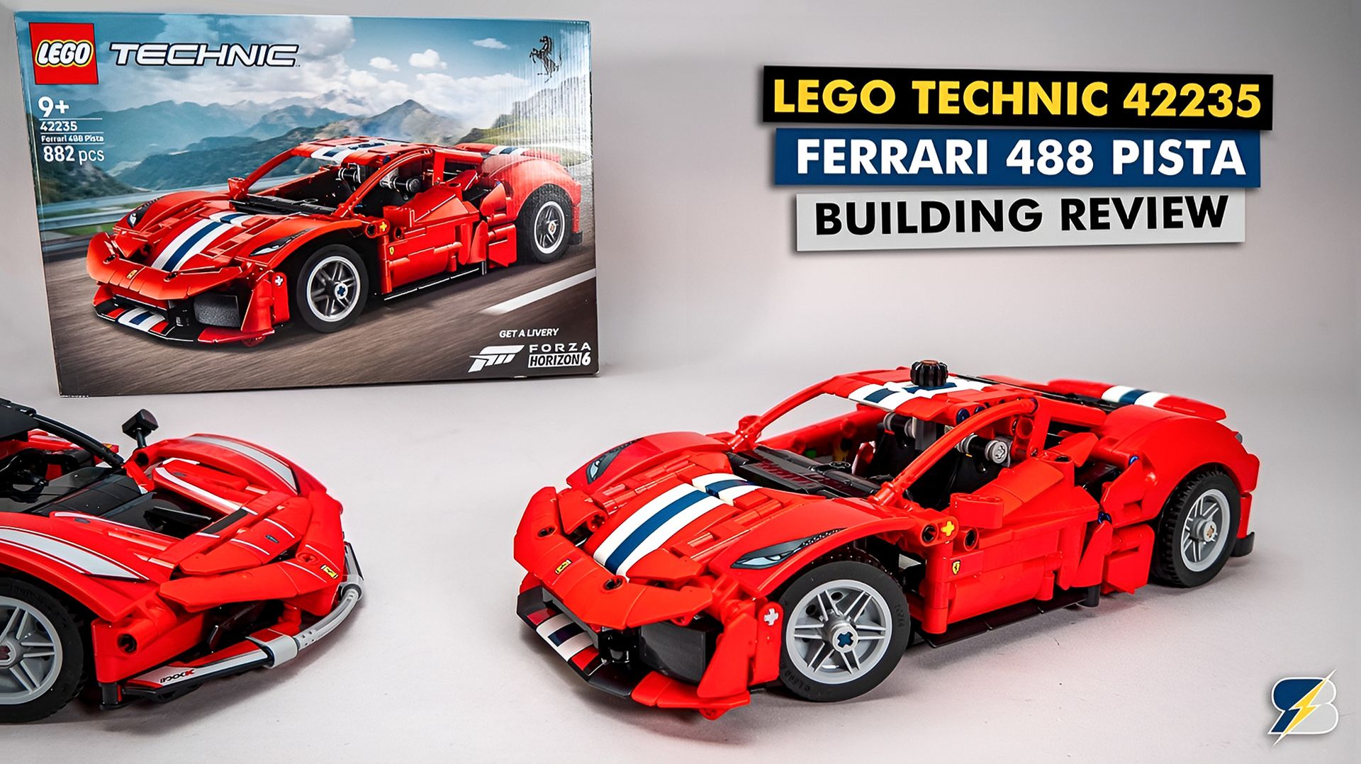 LEGO Technic 42235 Ferrari 488 Pista смотреть онлайн