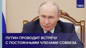 Путин проводит встречу с постоянными членами Совбеза