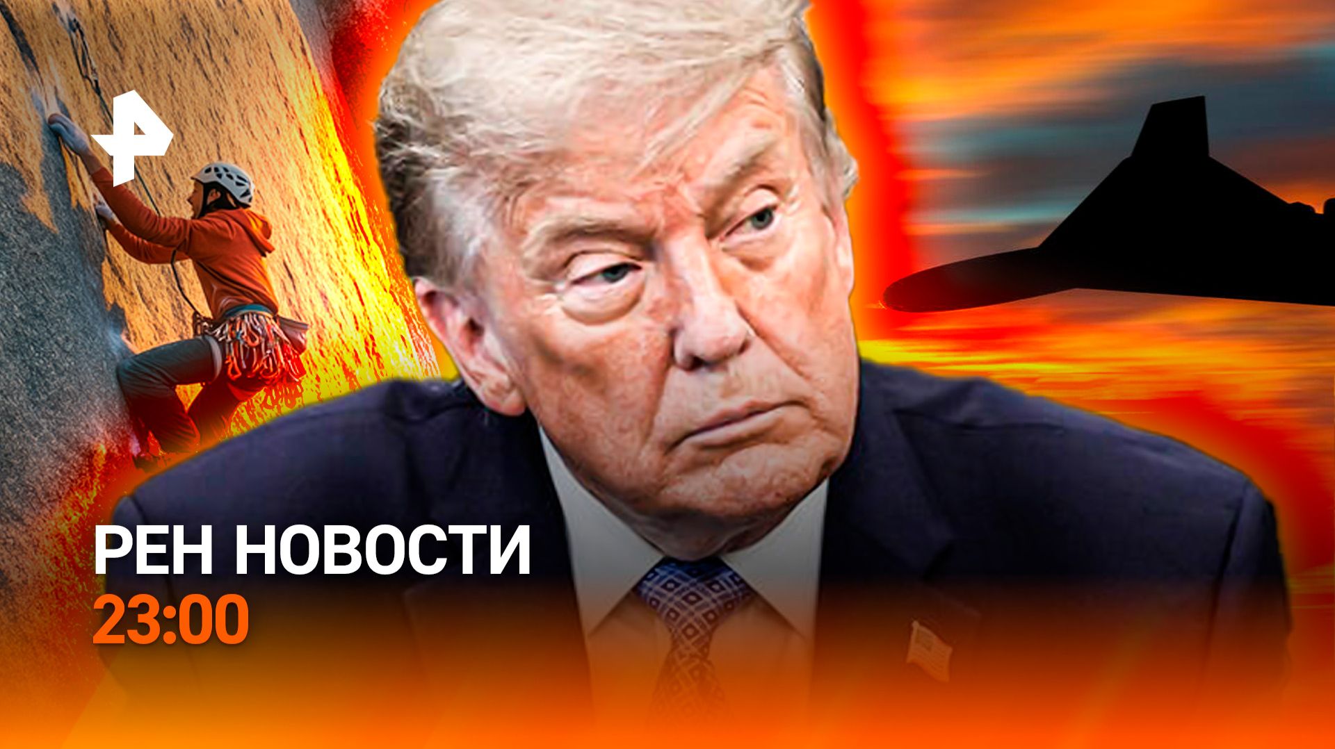 Встреча не удалась? / Поставки на Украину отменены / Альпинист VS Молния/РЕН Новости 23:00, 23.07.26 смотреть онлайн