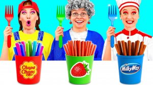Кулинарный Челлендж# Я против Бабушки # Секретные Лайфхаки и Гаджеты
