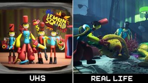 Poppy Playtime# Глава 5 - Сравнение видеокассет Lemon Squad и трейлеров из реальной жизни