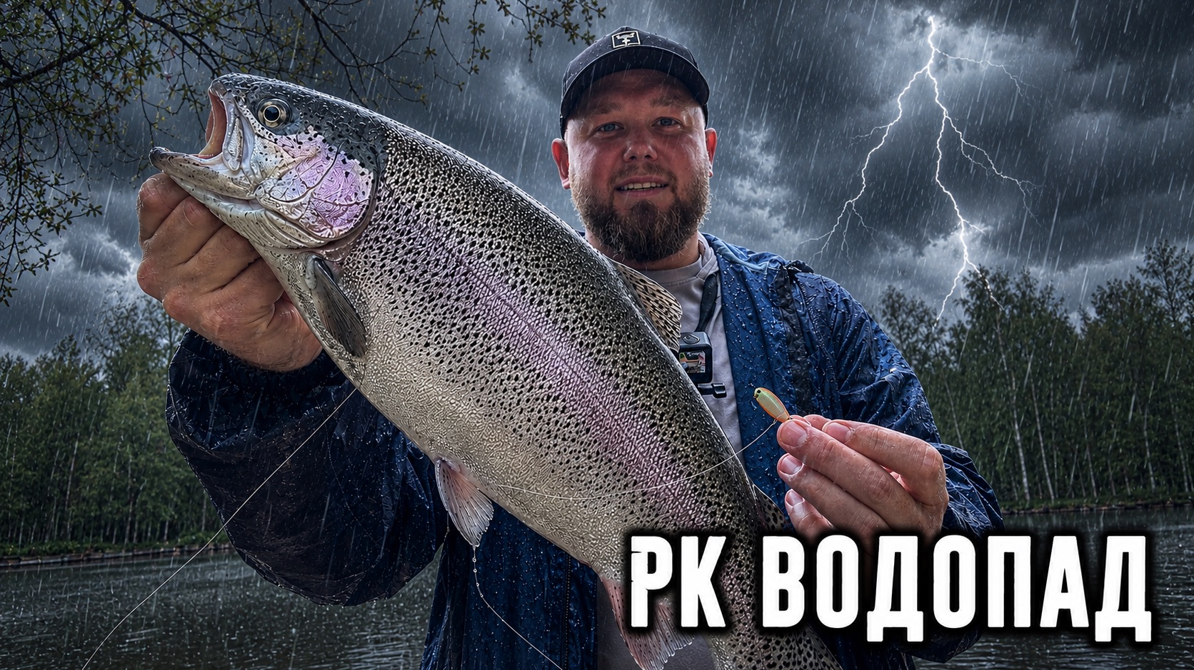 #66 ПОПАЛ НА БЕШЕНЫЙ КЛЁВ ФОРЕЛИ! СЛОМ ПОГОДЫ СРАБОТАЛ. РК ВОДОПАД. смотреть онлайн