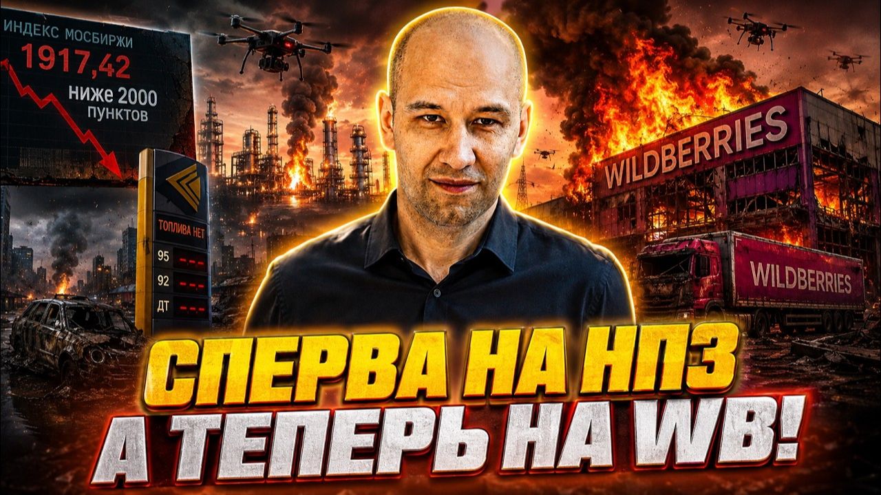 Горят склады WildBerries, НПЗ, логистические центры и активы Мираторг. Что делать предпринимателям? смотреть онлайн