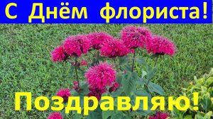 С Днём флориста! Музыкальное поздравление!