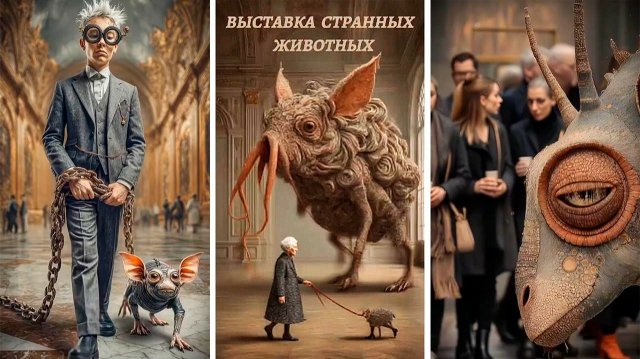 Выставка странных животных Выставка странных животных