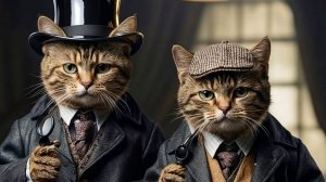 Шерлок 🔍 и Ватсон 🎩 🐾