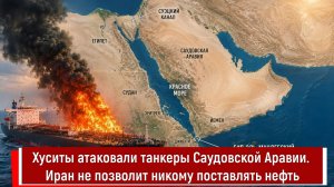 Хуситы атаковали танкеры Саудовской Аравии. Иран не позволит никому поставлять нефть