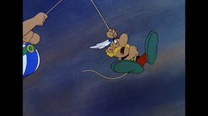 Астерикс и Клеопатра момент где Астерикс и Обеликс топят корабль Пиратов.