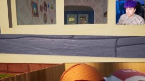 КУДА ЛЕЗЕШЬ?!?!?!  Первый раз играю в ПРИВЕТ СОСЕД (Hello Neighbor)