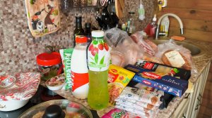 Готовлю обед и для Вас распаковка продуктов питания 🛒