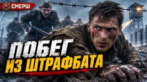 ПОСЛЕДНИЙ ПОБЕГ ИЗ ШТРАФБАТА. ЗА БЕГЛЕЦОМ ОТПРАВИЛИ СОБСТВЕННЫХ ТОВАРИЩЕЙ