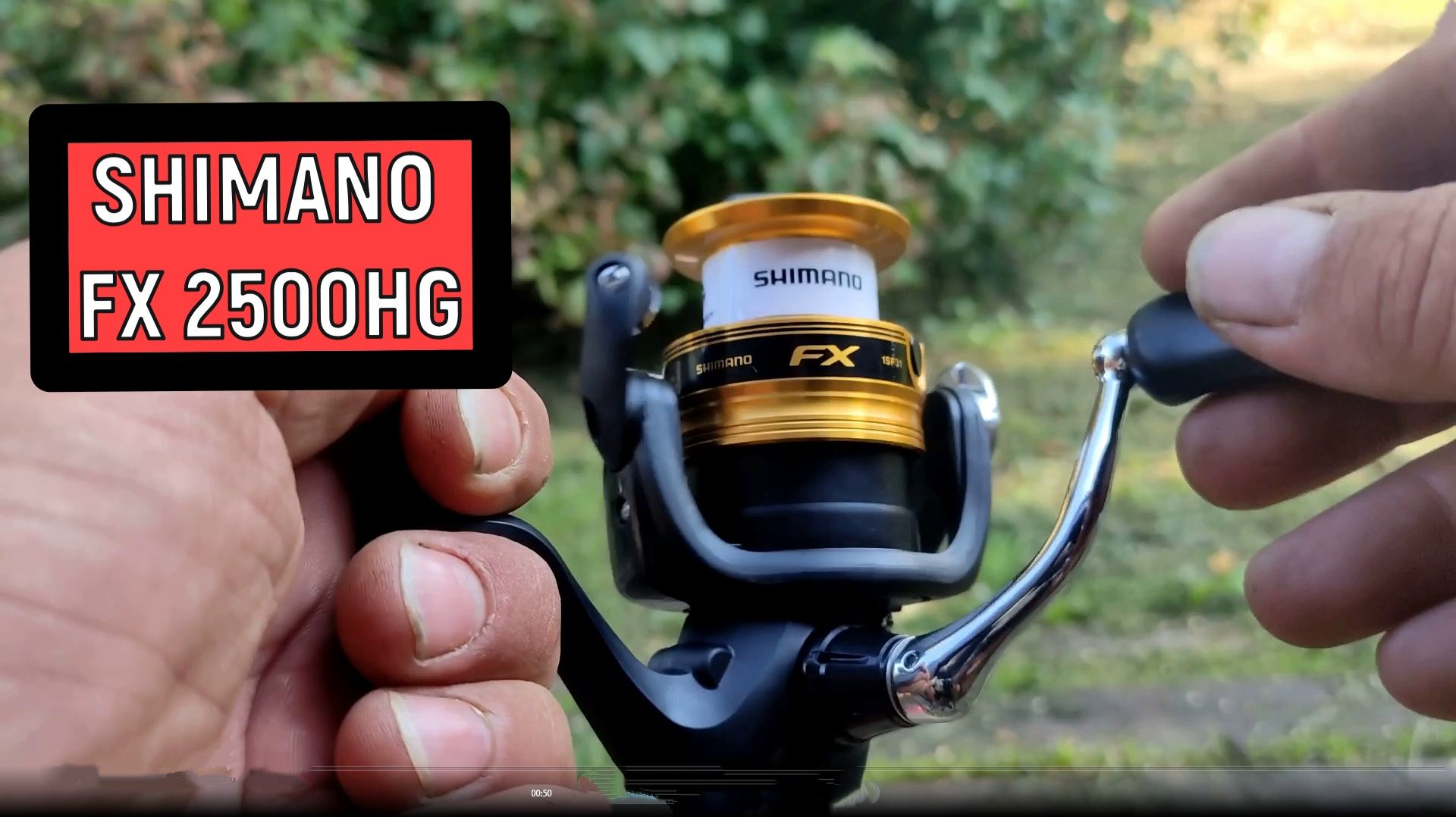 Катушка SHIMANO FX 2500HG  обзор