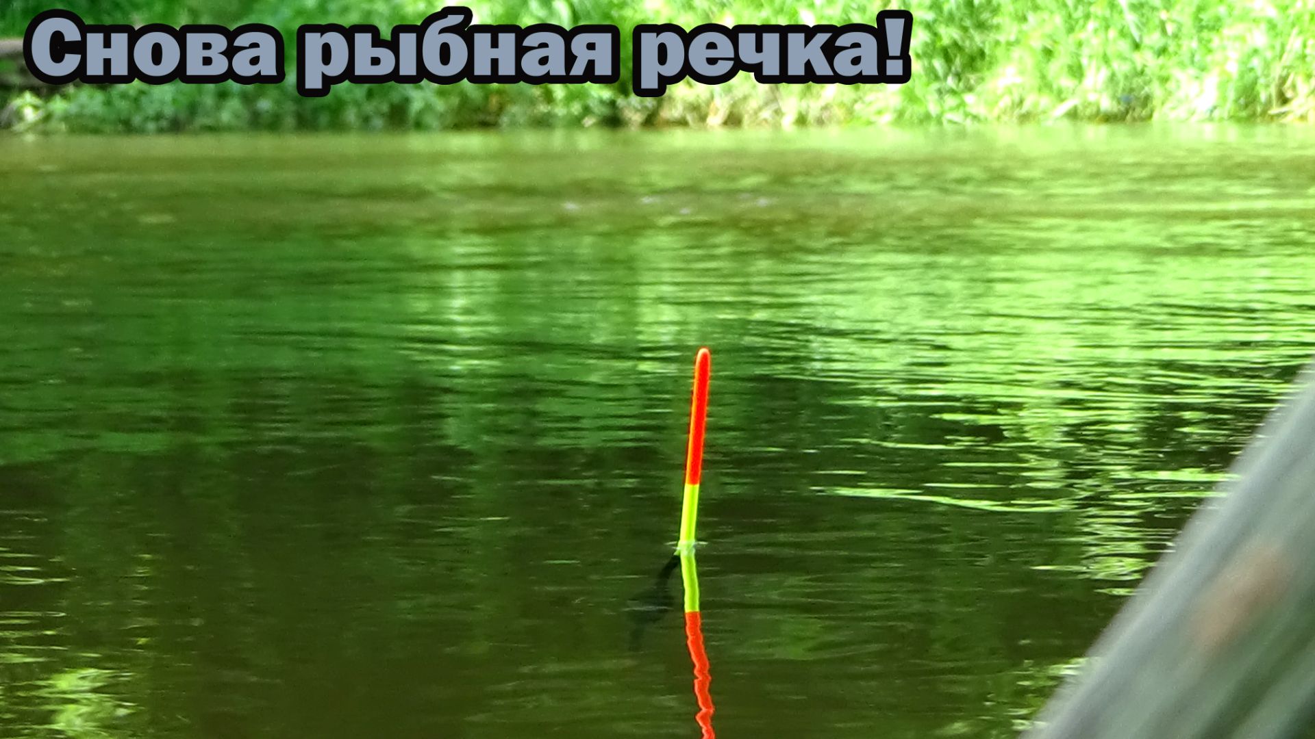Рыбалка 21 июля на рыбной речке на поплавок в проводку и поиск мест и в конце офигел.. смотреть онлайн