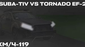 Анимация SUBA-TIV против TORNADO EF-2 !