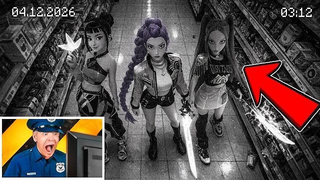 ВСЕ KPOP DEMON HUNTERS У МЕНЯ ДОМА В РЕАЛЬНОЙ ЖИЗНИ!  СКРЫТЫЕ КАМЕРЫ смотреть онлайн