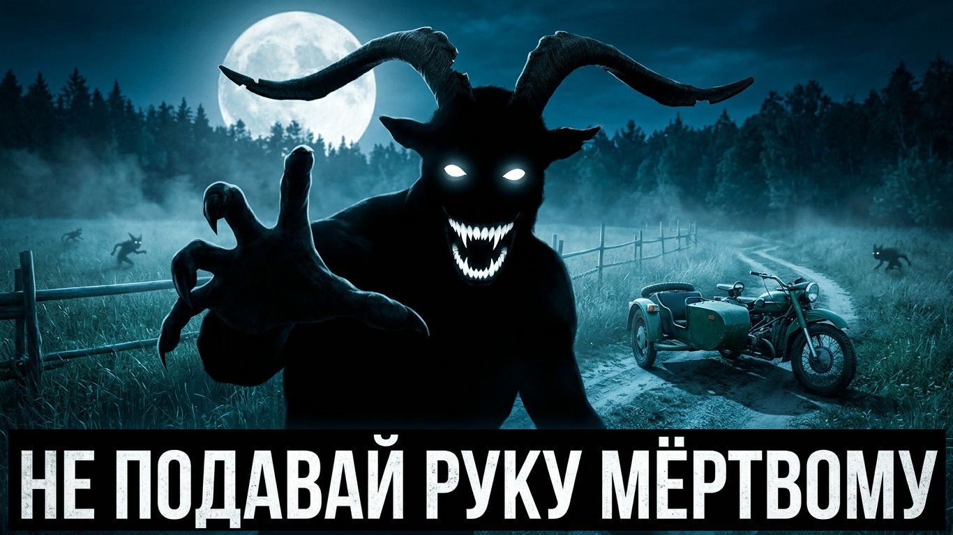 НЕ ПОДАВАЙ РУКУ МЁРТВОМУ | Страшные истории на ночь
