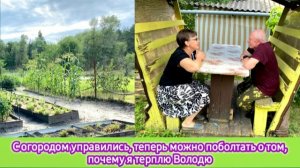 С огородом управились, теперь можно поболтать о том, почему я терплю Володю