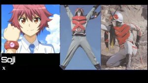 Ore Twintail ni Narimasu crossover Kamen Rider X