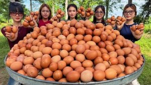 Рецепт приготовления изумительного блюда из 500 яиц. Кухня Азии