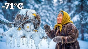 80-летняя женщина спасла замерзшего орла и его птенца — то, что произошло дальше, удивило всех
