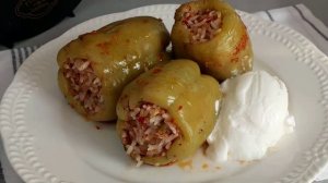 Почему фаршированные перцы в Турции такие вкусные? Настоящая турецкая долма.
