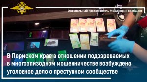 В Пермском крае возбуждено уголовное дело о преступном сообществе