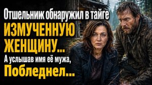 Отшельник обнаружил в тайге ИЗМУЧЕННУЮ  ЖЕНЩИНУ… А услышав имя её мужа, Побледнел..