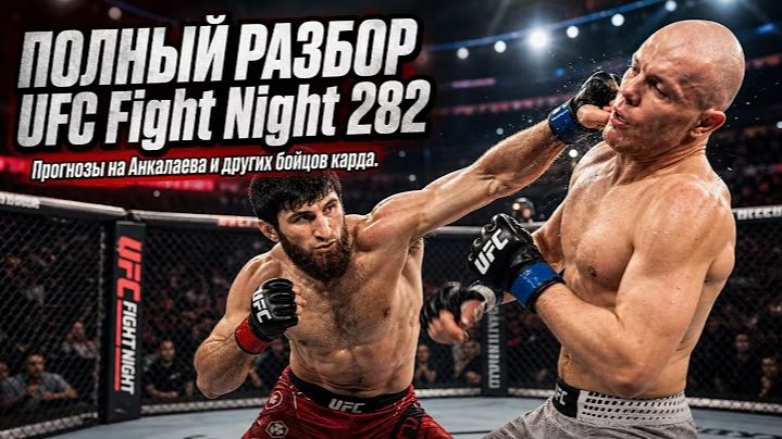 Полный разбор UFC Fight Night 282. Прогнозы На Анкалаева и Других Бойцов Карда смотреть онлайн