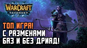 ТОП ИГРА С разменами баз и совсем без Дриад в Warcraft 3 Reforged