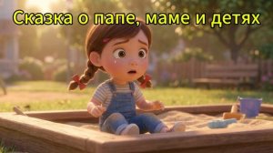 Сказка о родителях и детях. Добрая сказка,  Слушать на ночь, Аудиосказка для детей 2-7 лет