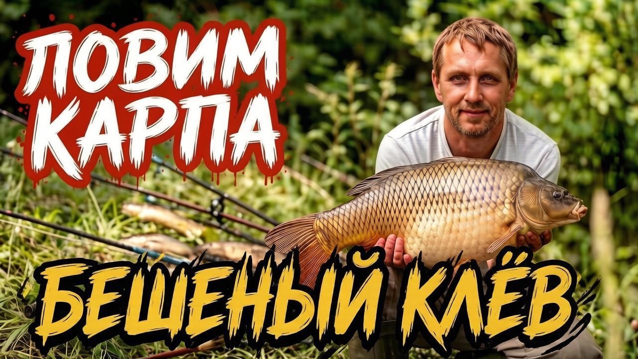 Весенняя рыбалка на карпа 2026.