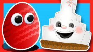 Весёлая ПЕЧКА печёт Сюрпризы Открываем Яйца Сюрпризы с игрушками Барбоскины
