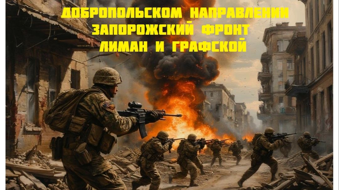 Новости СВО Сегодня-Добропольском направлении Запорожский фронт Лиман и Графской смотреть онлайн