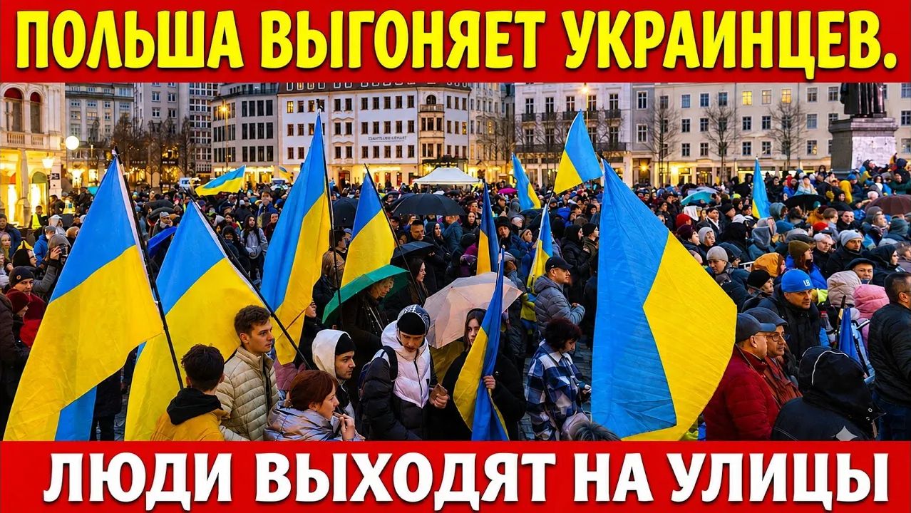 🔥Паника в Польше !!! УКРАИНЦЫ ВЫШЛИ НА УЛИЦЫ😱 смотреть онлайн