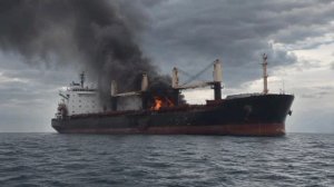 В Черном море атакован сухогруз под турецким флагом, есть погибший и раненые, передает Sabah.