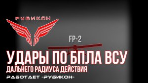Удары по БпЛА ВСУ дальнего радиуса действия