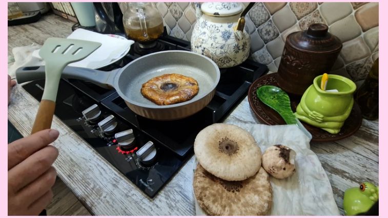 С виду поганка по вкусу нет равных! Готовлю зонтики. Гриб зонтик пёстрый. ч.3 смотреть онлайн