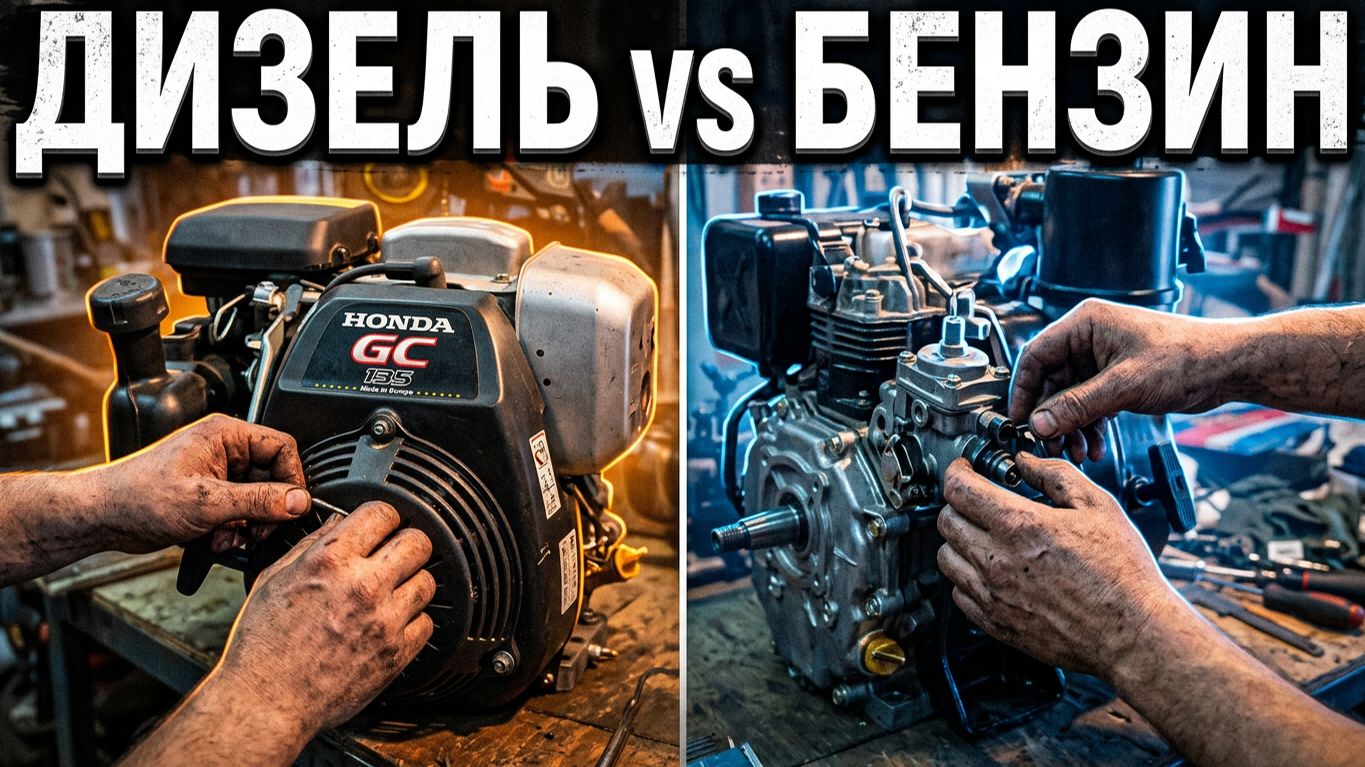 Дизельный или бензиновый двигатели!Какой лучше_!!! смотреть онлайн