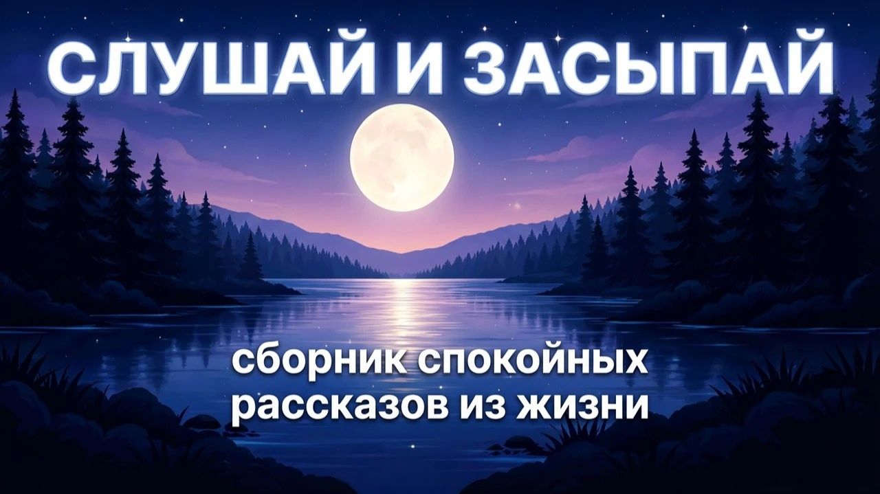 СЛУШАЙ И ЗАСЫПАЙ! 🌙 Жизненные истории о судьбе и доброте. Включай на ночь и спи крепко...
