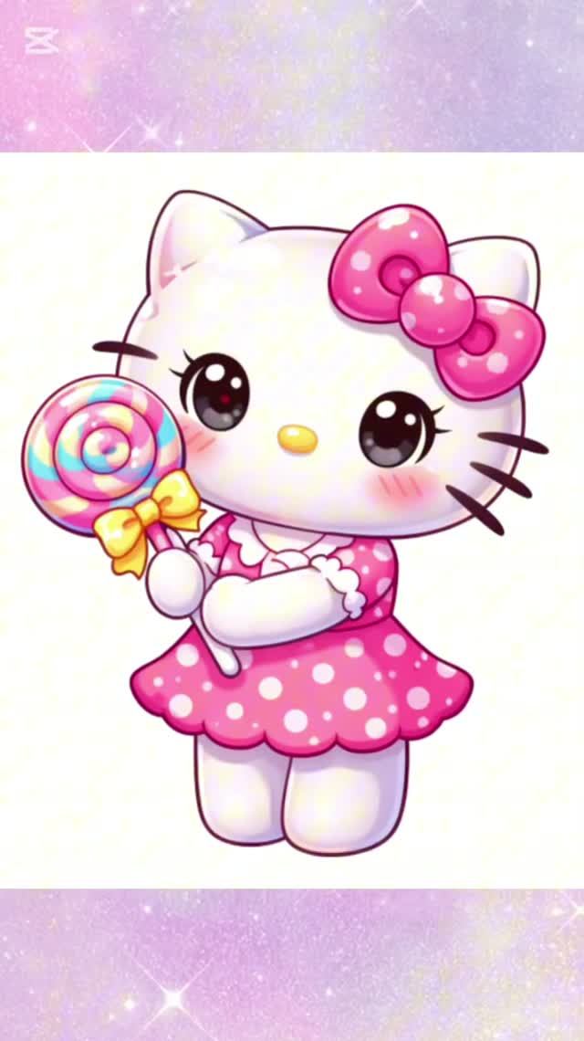 Как нарисовать конфету с Hello Kitty #короткоевидео #какрисовать #hellokitty смотреть онлайн