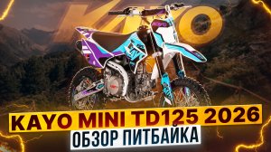 Обзор KAYO Mini TD125 2026 — питбайк для юных чемпионов / Роллинг Мото