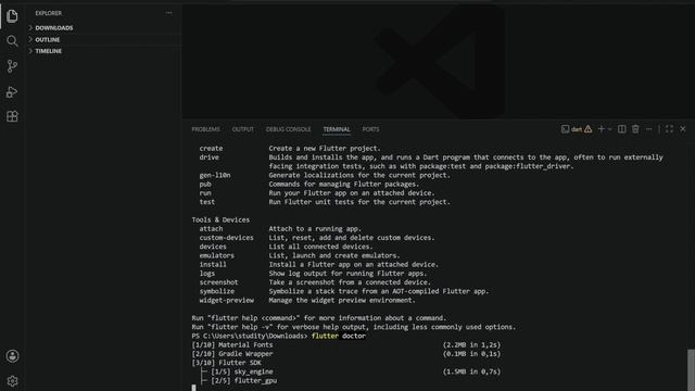 Flutter установка для Windows смотреть онлайн