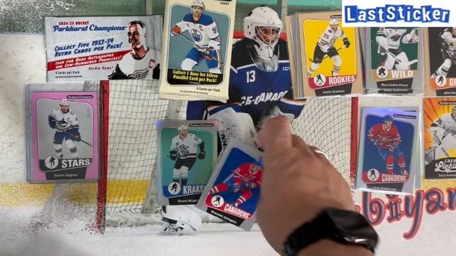 Бокс-брейк 1 Hobby Box по коллекции 2024/25 UD Parkhurst Champions_Аукцион #1