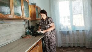 Мой завтрак и моя кухня. Домашние дела.Начались туманы.